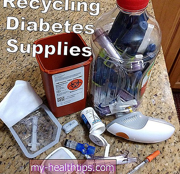 Ką daryti su panaudotomis diabeto reikmenimis?