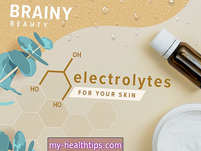 Brainy Beauty: Kan elektrolytter virkelig fugte din hud?