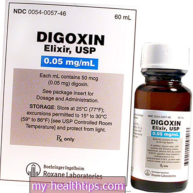 Digoxin, orális tabletta