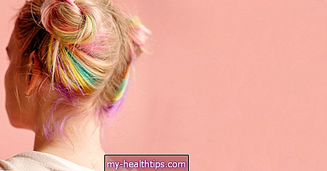 Hogyan lehet egészséges, vibráló szivárványos haj